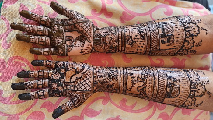 Vat Savitri Vrat 10+ mehndi design simple and unique images