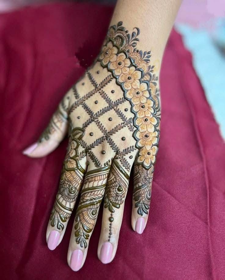 Teej Mehandi Design 2025: Easy and Simple Mehndi Designs for Hariyali Teej