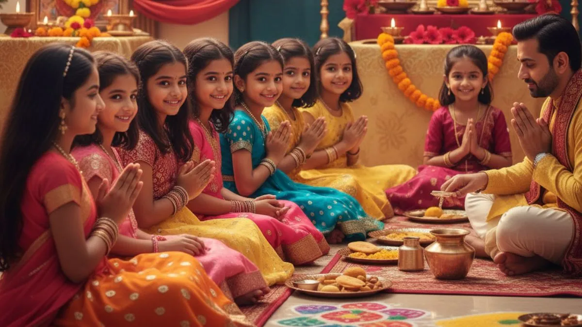 Durga Ashtami or Durga Navami: on which day does performing havan and worshipping girls bring blessings from the Mother Goddess and good fortune? Learn this important information from a Pandit.