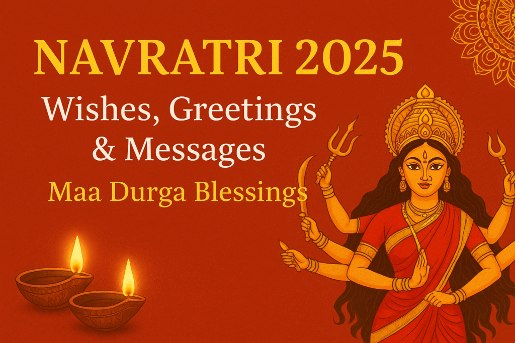 “Nine forms, nine nights, infinite blessings — this is the magic of Navratri!”