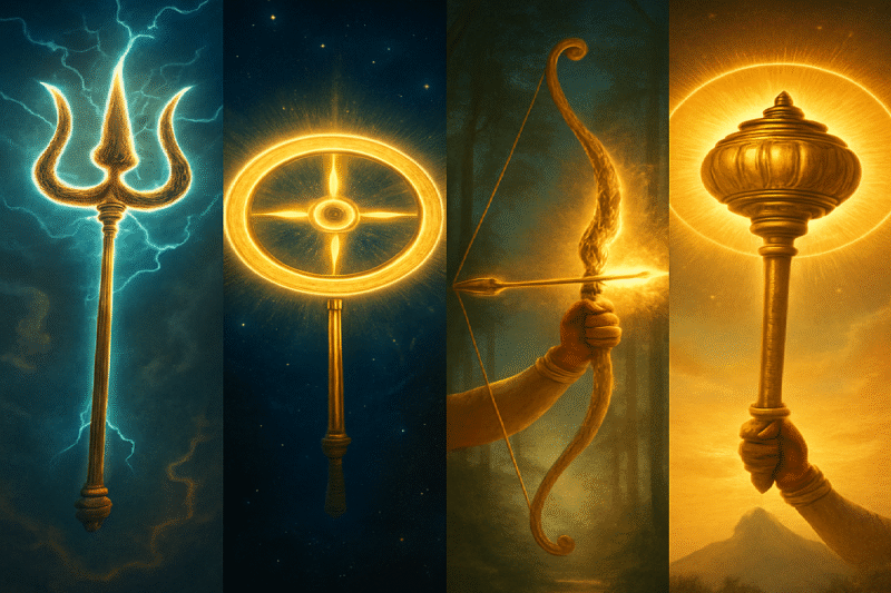 Mythical Weapons of Gods and Their Symbolism in Indian Mythology