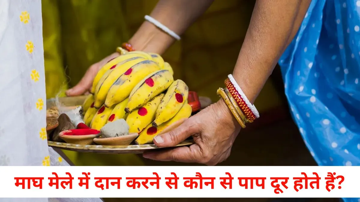 Donation in Magh Mela 2026: जानें क्यों किया जाता है दान और कौन से पापों का होता है नाश 9 Donation in Magh Mela 2026: जानें क्यों किया जाता है दान और कौन से पापों का होता है नाश