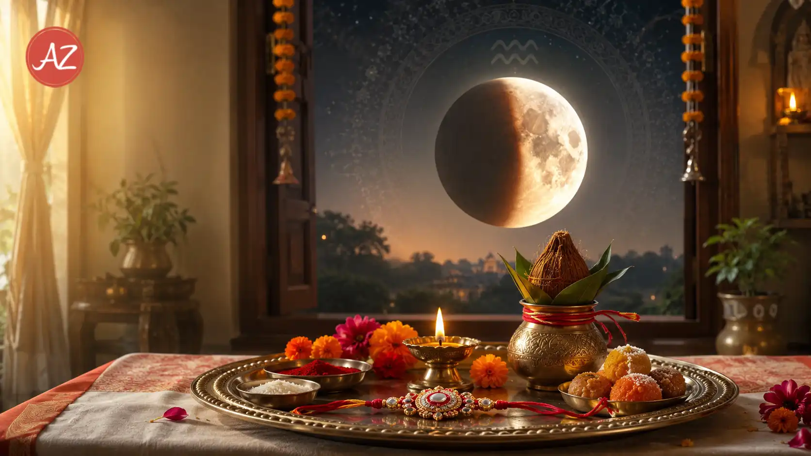 Raksha Bandhan 2026: चंद्र ग्रहण का समय, महत्व और सभी राशियों पर प्रभाव 1 Raksha Bandhan 2026: चंद्र ग्रहण का समय, महत्व और सभी राशियों पर प्रभाव