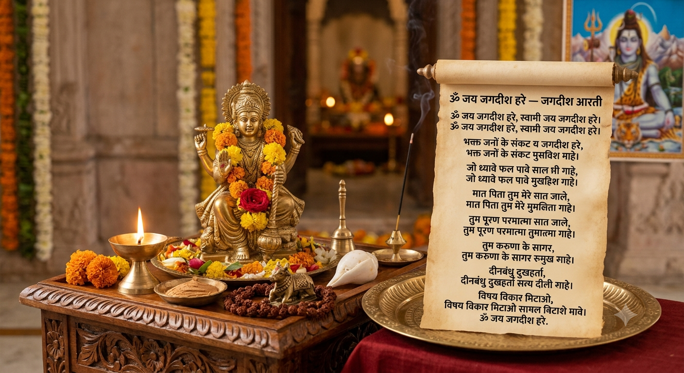 ॐ जय जगदीश हरे — जगदीश आरती | Om Jai Jagdish Hare 1 ॐ जय जगदीश हरे — जगदीश आरती | Om Jai Jagdish Hare